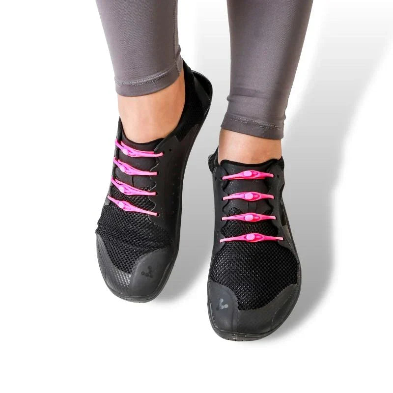 No-Tie Shoelaces | Elastic and Knot-Free | 12 Pack | For All Shoe Sizes