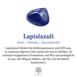 Spiritueller Anhänger mit Tigerauge und Lapislazuli – Rosenkranz für Männer