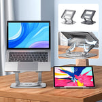 FlexiStand | 360° Adjustable Laptop and Tablet Stand – Ergonomic & Stylish