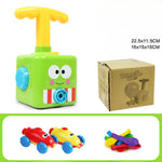 Spielzeugbox mit Luftballons