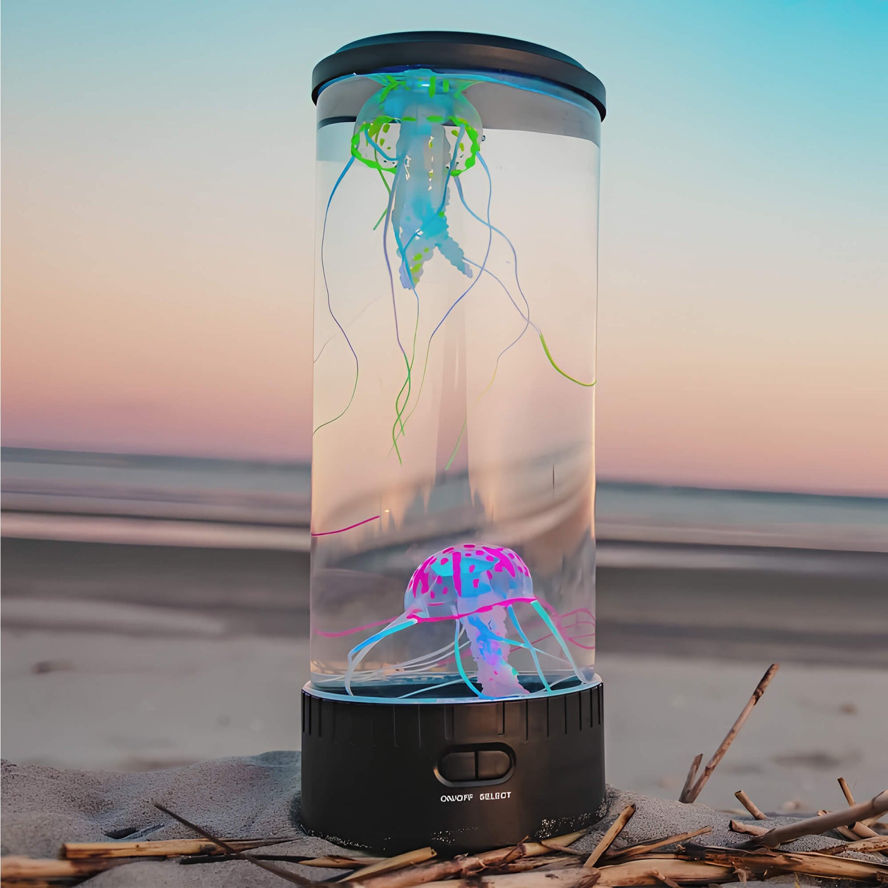 Ozeanträume | Beruhigende LED Qualle Tischlampe