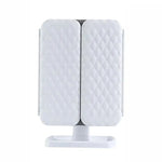 Tri-Fold Vanity Mirror with LED Lighting – 3 Color Modes