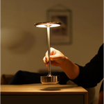 Kabellose LED-Tischlampe mit Touch-Dimmer – Aluminium, IP44