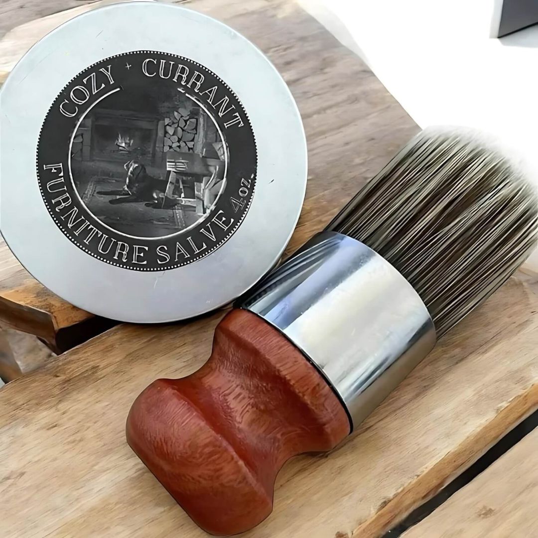 Lederpflegebalsam mit Applikationspinsel – Frisch und Schutz