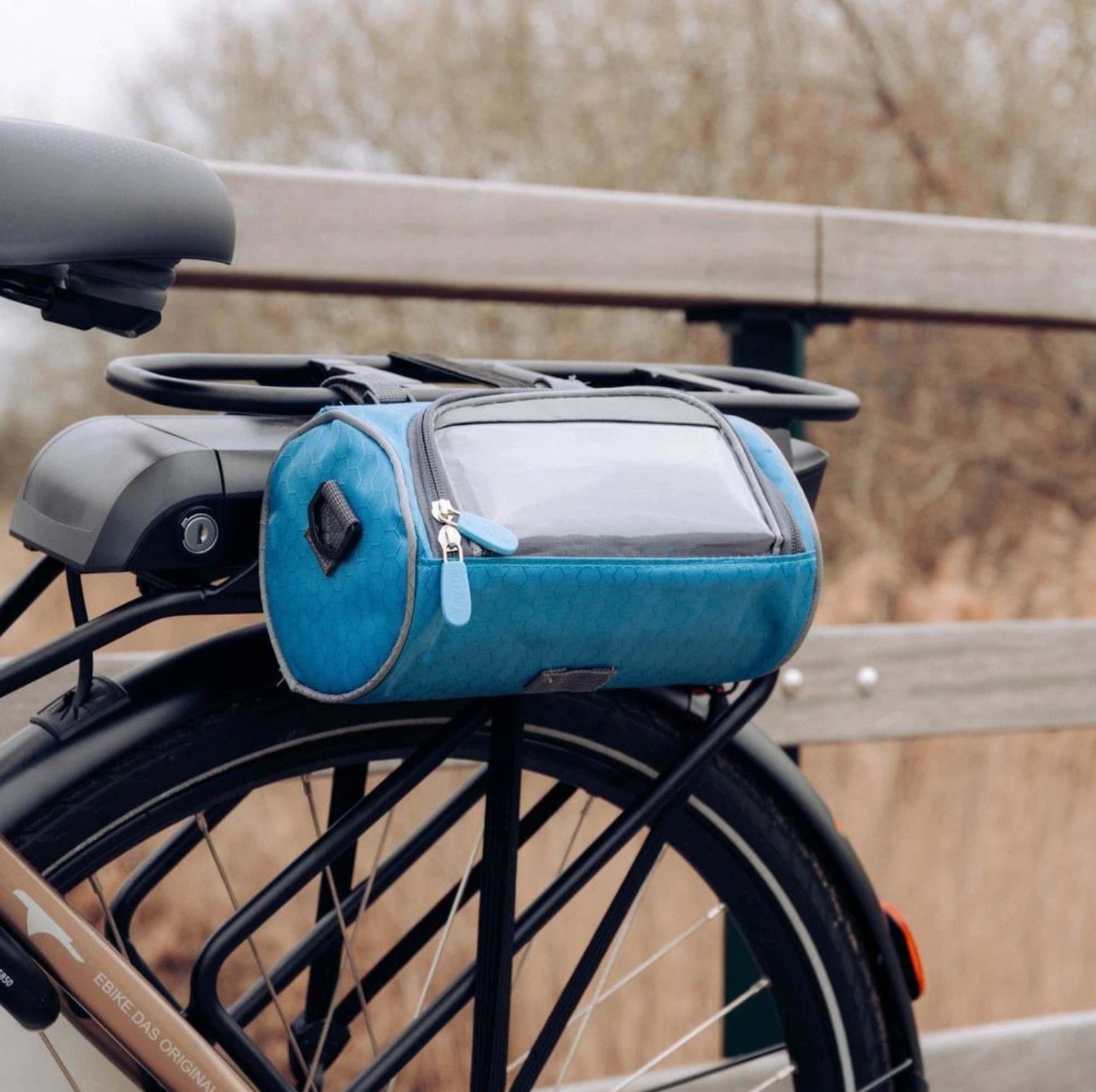 Fahrrad-Lenkertasche mit Touchscreen-Fenster – Navigieren Sie mühelos