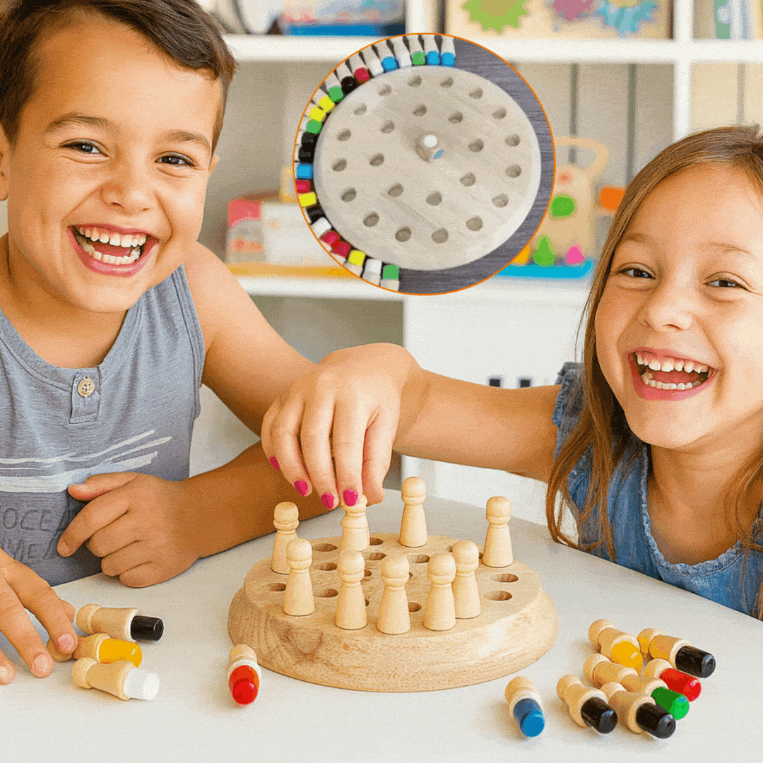 Kreatives Gedächtnistraining für Kinder ab 3 Jahren | Holzspielzeug