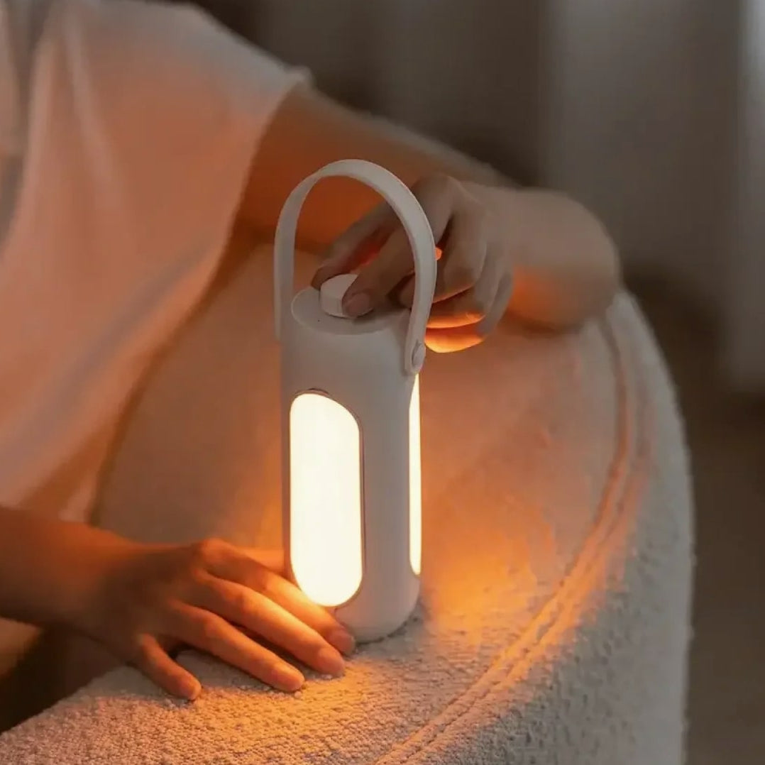 Vielseitige Campinglampe mit Powerbank für jedes Abenteuer