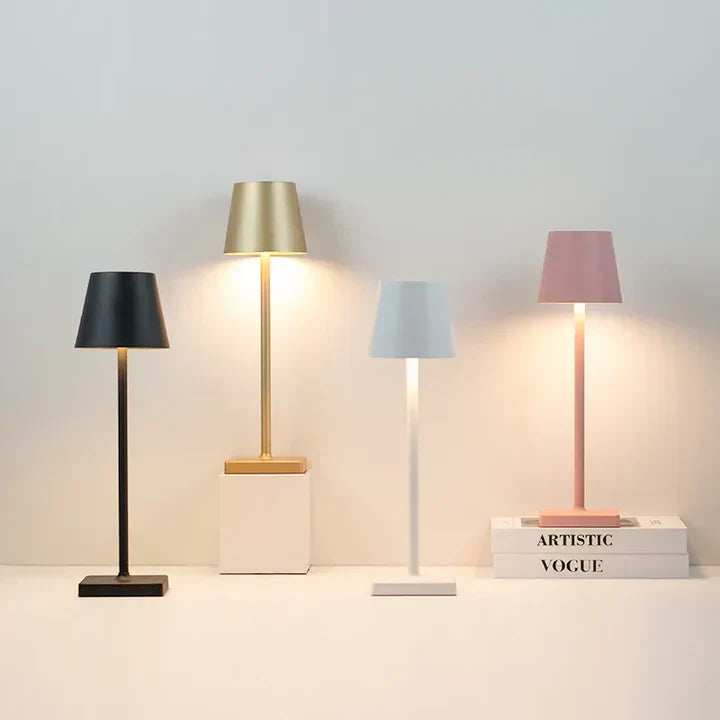 Kabellose LED Tischlampe mit Touch-Dimmer – Atmosphäre ohne Kabel