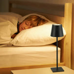 Kabellose LED Tischlampe mit Touch-Dimmer – Atmosphäre ohne Kabel