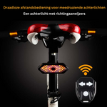 Safety Light for Cyclists | Wireless Rear Light with Remote Control