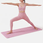 Yoga and Pilates Mat - Lightweight Fitness Exercise Surface
