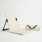Lightweight Outdoor Chair with Back Support – Portable Ground Seating
