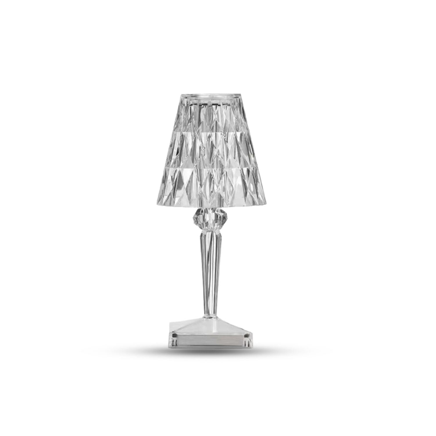 Kristallleuchte mit Touch-Sensor und USB – Elegante Tischlampe