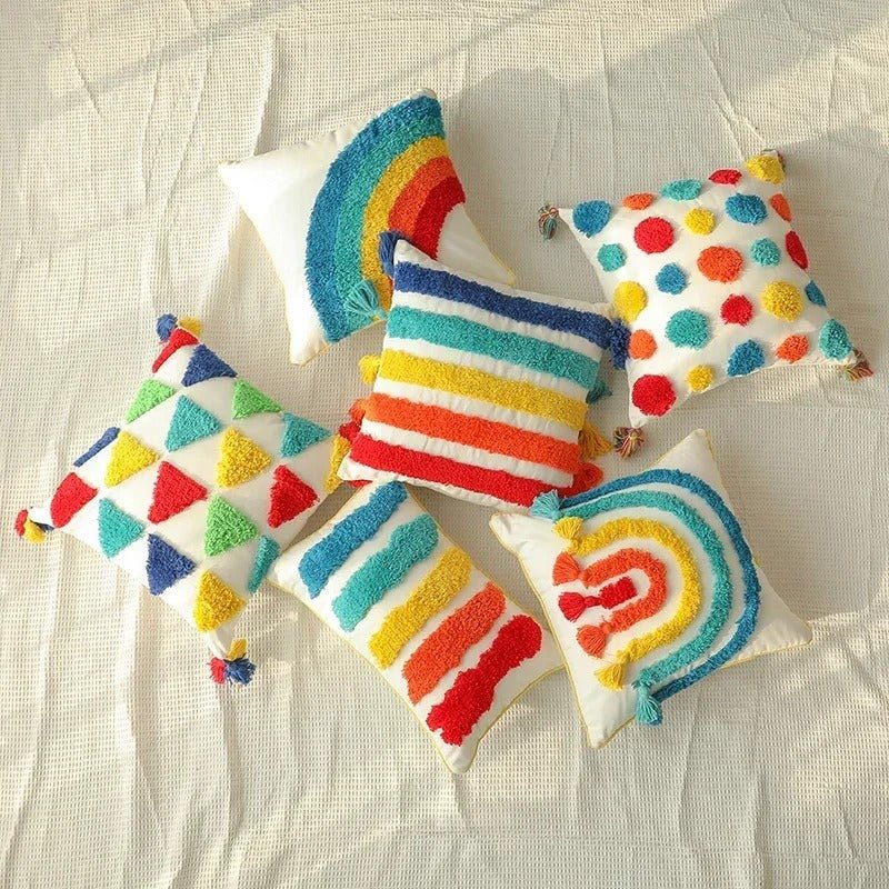 Geometric Pillow Case for Modern Living