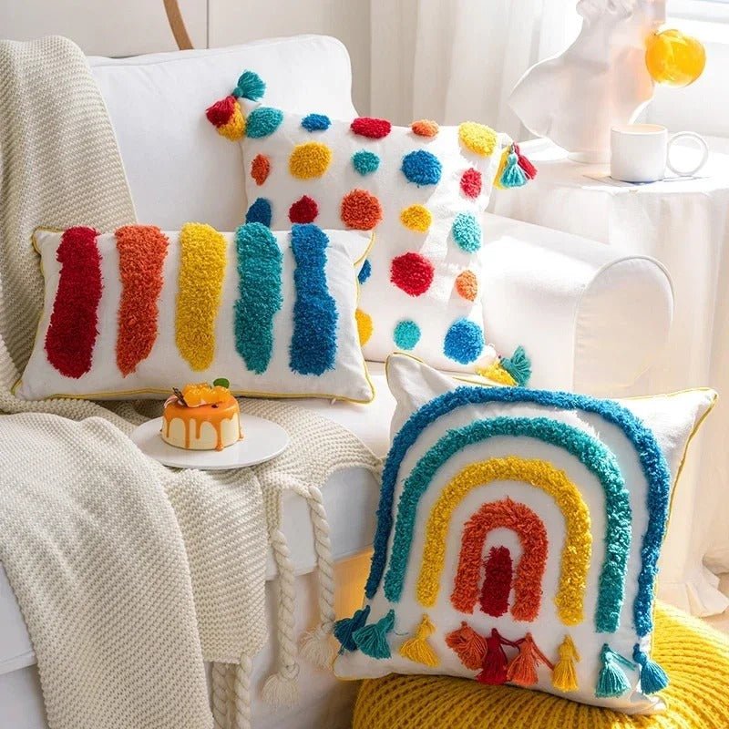 Geometric Pillow Case for Modern Living