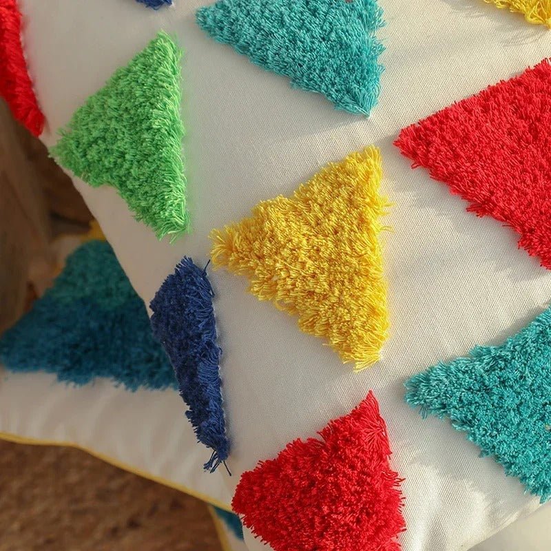 Geometric Pillow Case for Modern Living