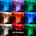 AuroraVista | LED Nachtlicht mit 16 Farben und Fernbedienung