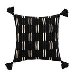 Chic Cushion Cover with Fringes for Stylish Accents