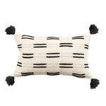 Chic Cushion Cover with Fringes for Stylish Accents