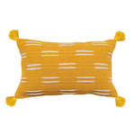 Chic Cushion Cover with Fringes for Stylish Accents