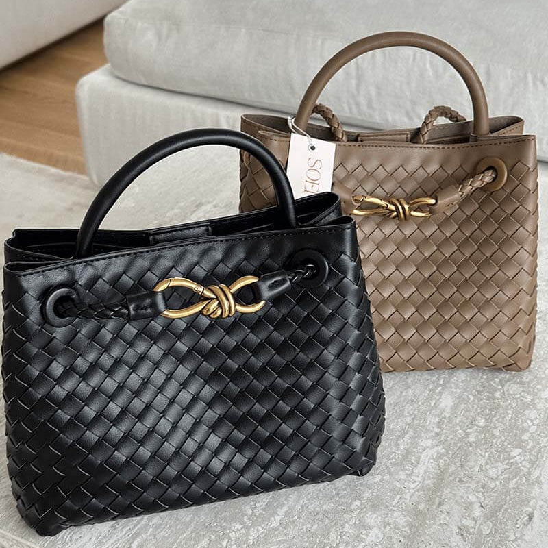 Stylish, woven bag for the modern lifestyle