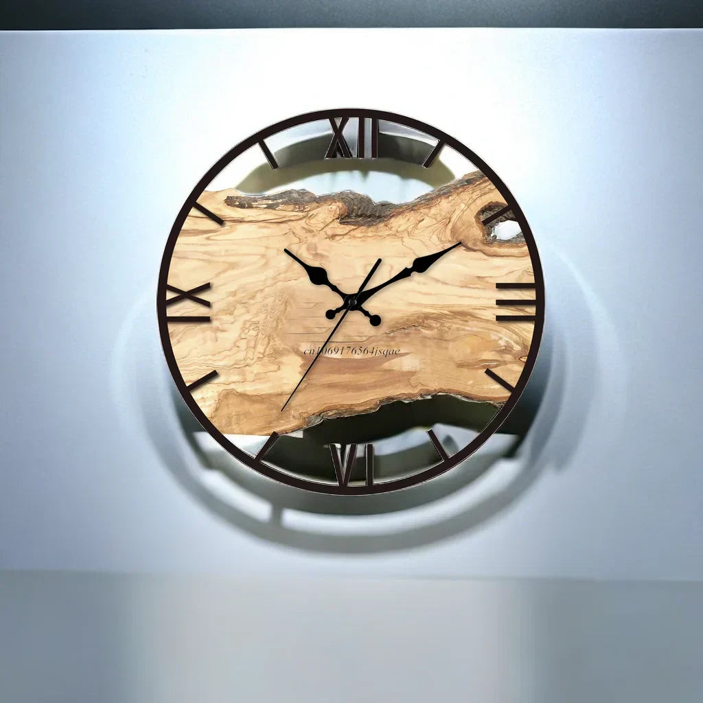 Elegante Transparente Wanduhr für Ihr Zuhause