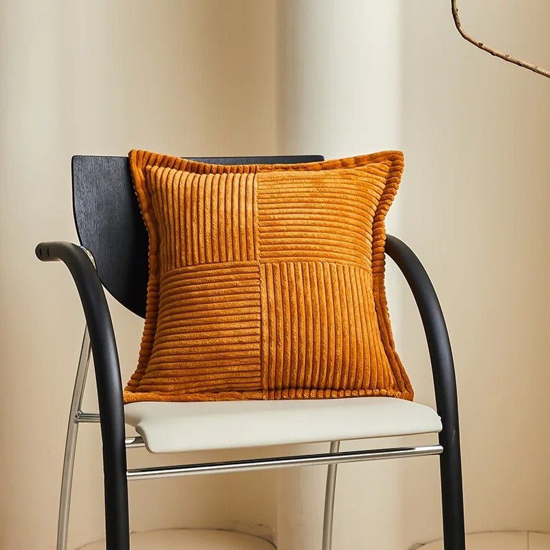 Stylish Striped Pillowcases in Modern Boho Style for Your Home