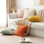 Stylish Striped Pillowcases in Modern Boho Style for Your Home