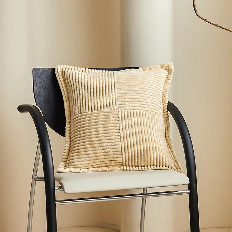 Stylish Striped Pillowcases in Modern Boho Style for Your Home