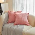 Stylish Striped Pillowcases in Modern Boho Style for Your Home