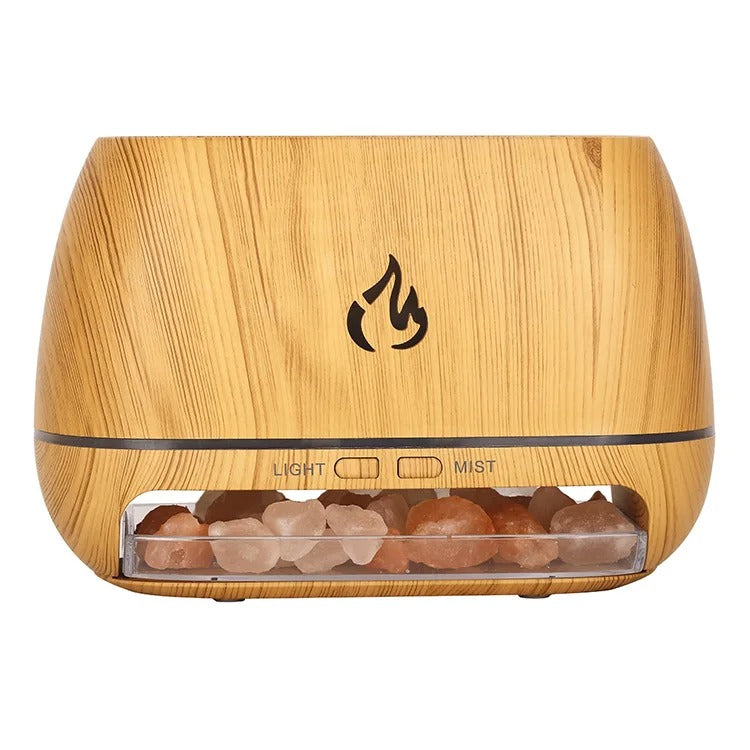Aroma Diffusor mit Himalaya-Salzlampa – Duftverbreitung und Farbwechsel