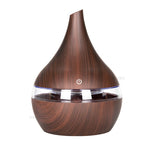 Aroma-Luftbefeuchter aus Holz – 500 ml mit LED-Stimmungsbeleuchtung