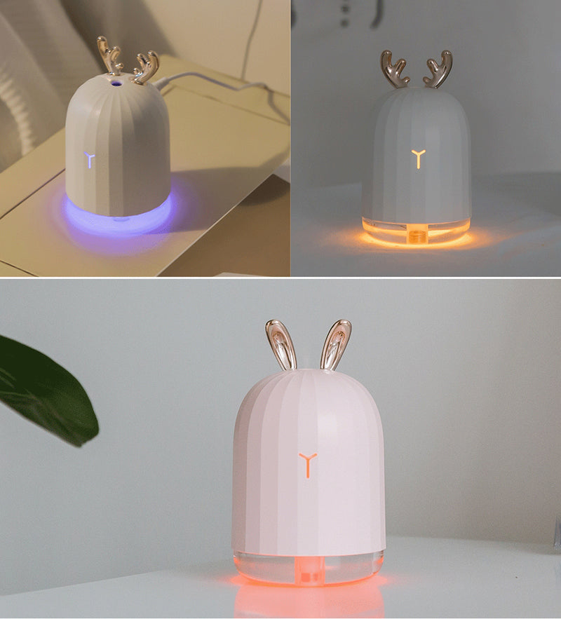 BunnyAir Luftbefeuchter für Kinder – Mit Nachtlicht und LED-Beleuchtung