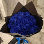 Lumineux | Zeitlose Glitzerrose | Echte, konservierte Rose für ewige Geschenke