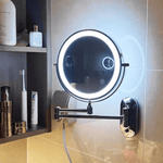 Reflektix | Klarblick – Aufladbarer LED-Vergrößerungsspiegel mit Touch-Steuerung