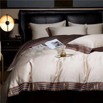 Dreamlike 4-piece Satin Cotton Bedding Set