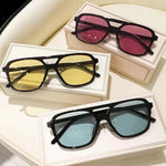 Stilvolle Retro Katzenaugen-Sonnenbrille mit UV400-Schutz