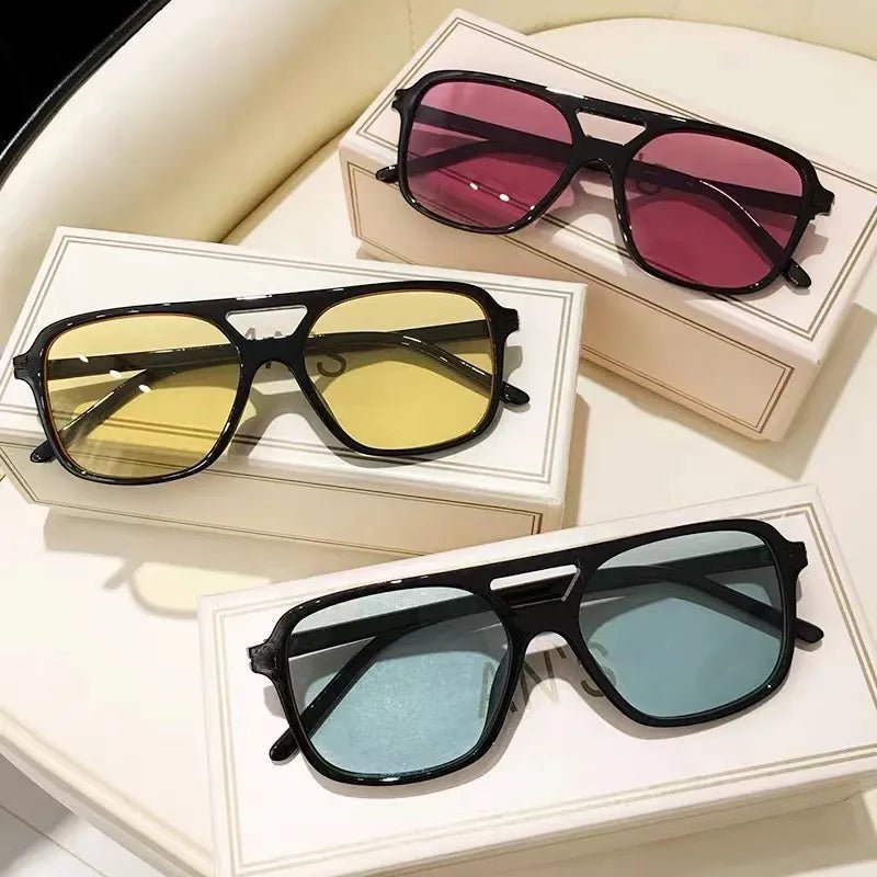 Stilvolle Retro Katzenaugen-Sonnenbrille mit UV400-Schutz