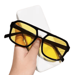 Stilvolle Retro Katzenaugen-Sonnenbrille mit UV400-Schutz