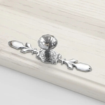 Elegante Schubladenknöpfe aus Kristall mit Diamantdesign