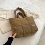 Elegant Quilted Bag with Versatile Storage Space