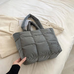 Elegant Quilted Bag with Versatile Storage Space