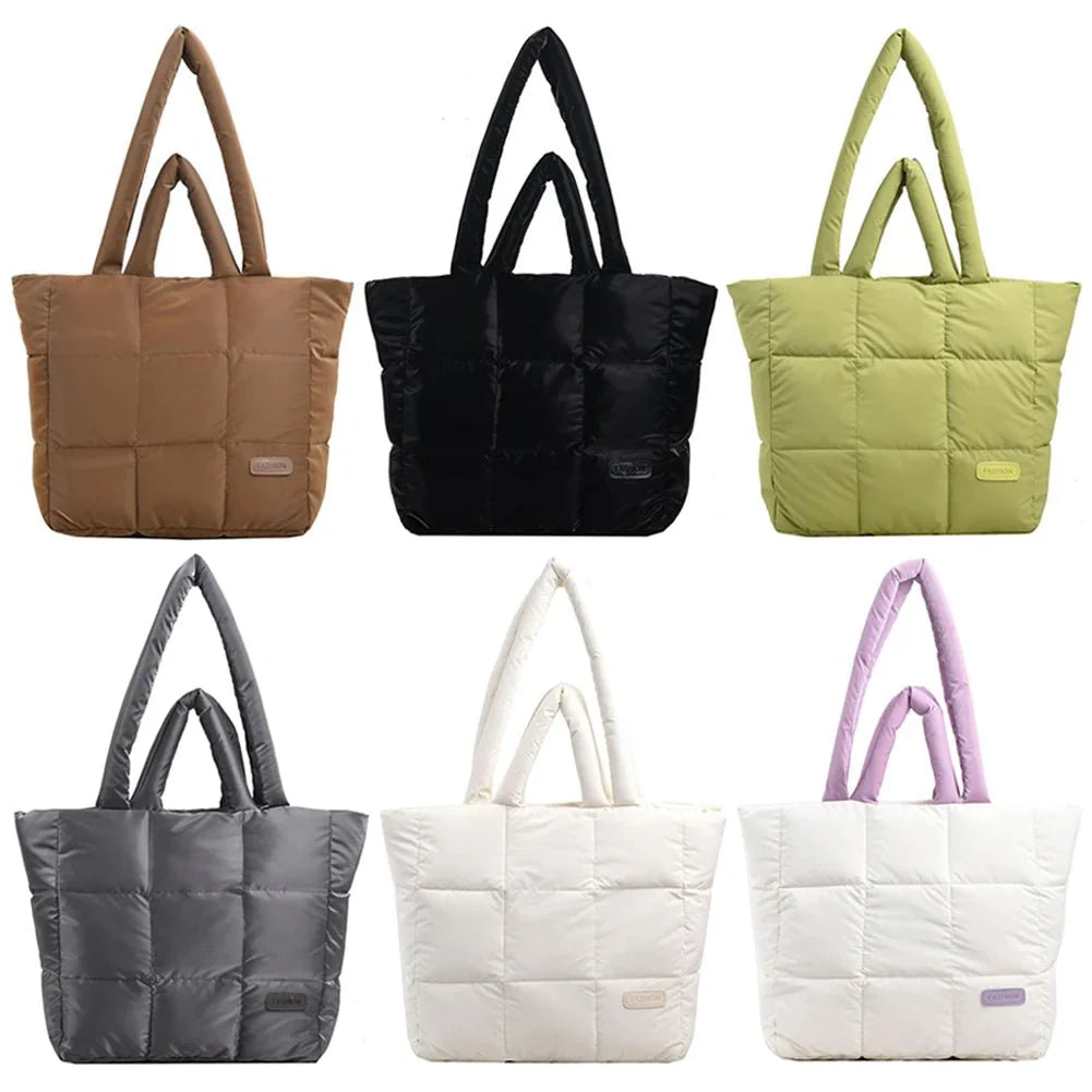 Elegant Quilted Bag with Versatile Storage Space