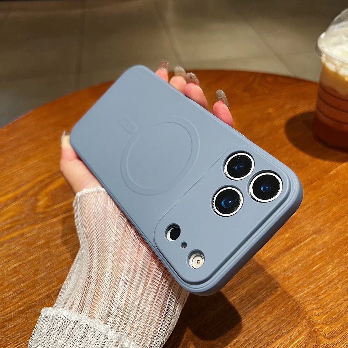 LumiGrip – Magnetische Silikonhülle für iPhone 17 Serie