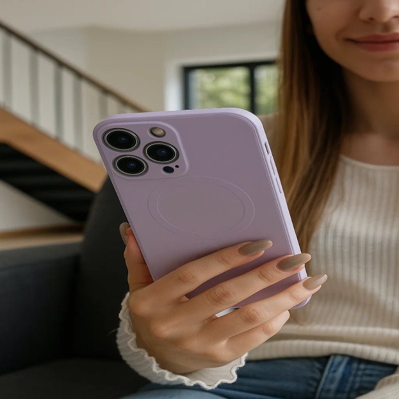 LumiGrip – Magnetische Silikonhülle für iPhone 17 Serie