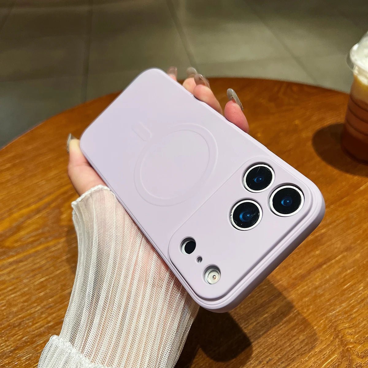 LumiGrip – Magnetische Silikonhülle für iPhone 17 Serie