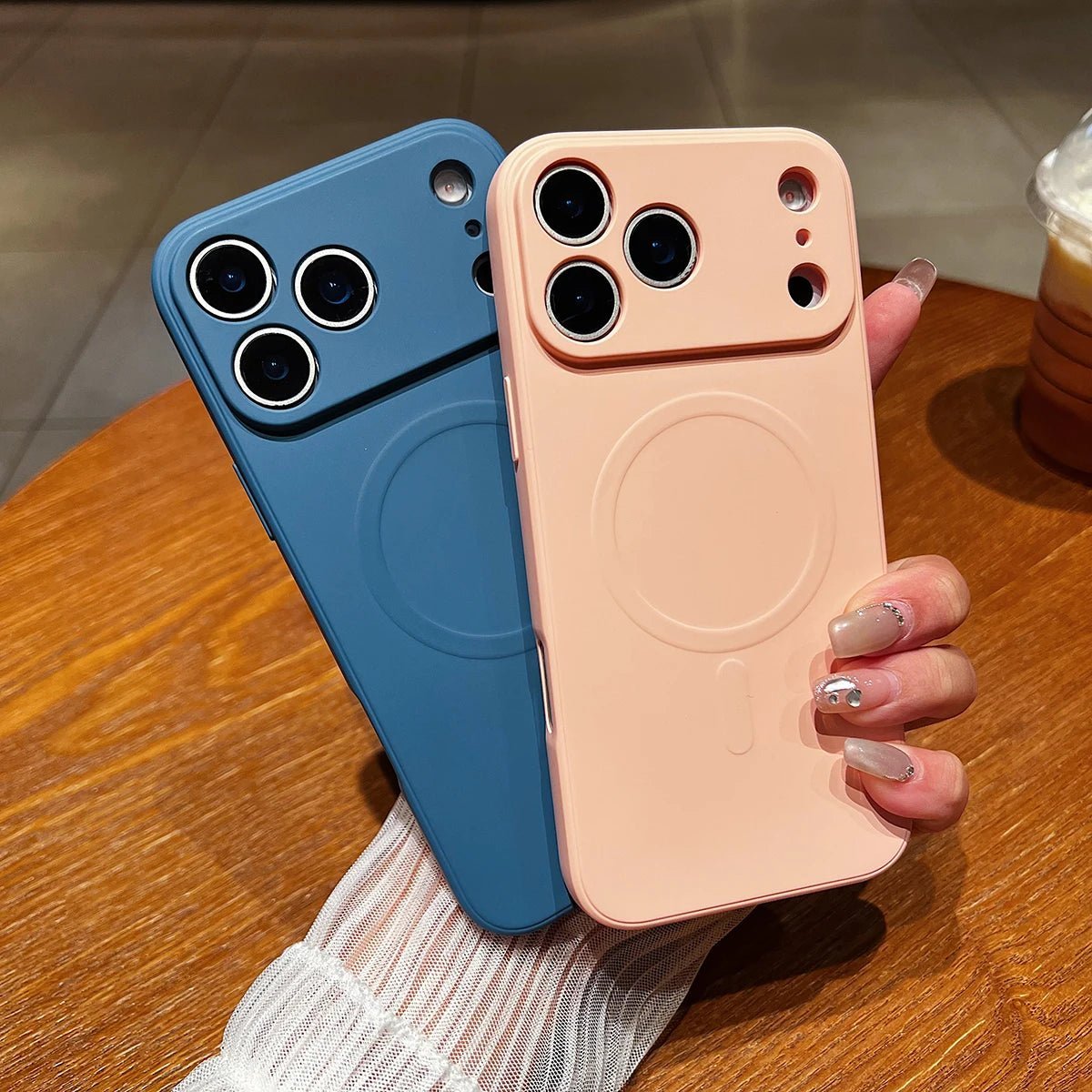 LumiGrip – Magnetische Silikonhülle für iPhone 17 Serie