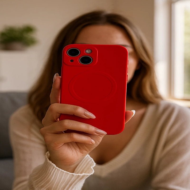 LumiGrip – Magnetische Silikonhülle für iPhone 17 Serie