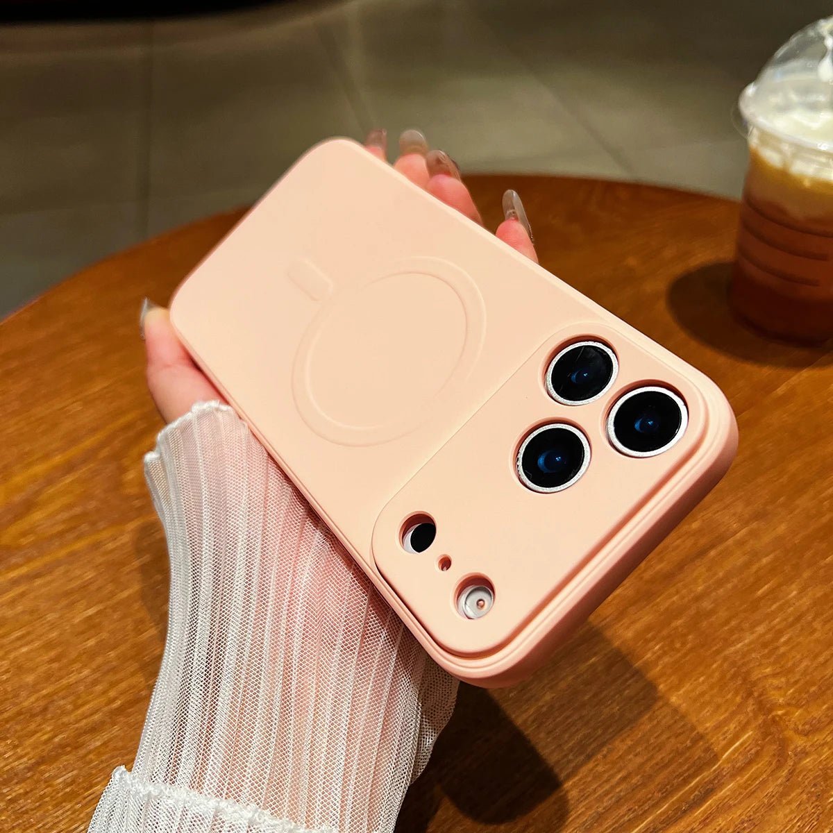 LumiGrip – Magnetische Silikonhülle für iPhone 17 Serie