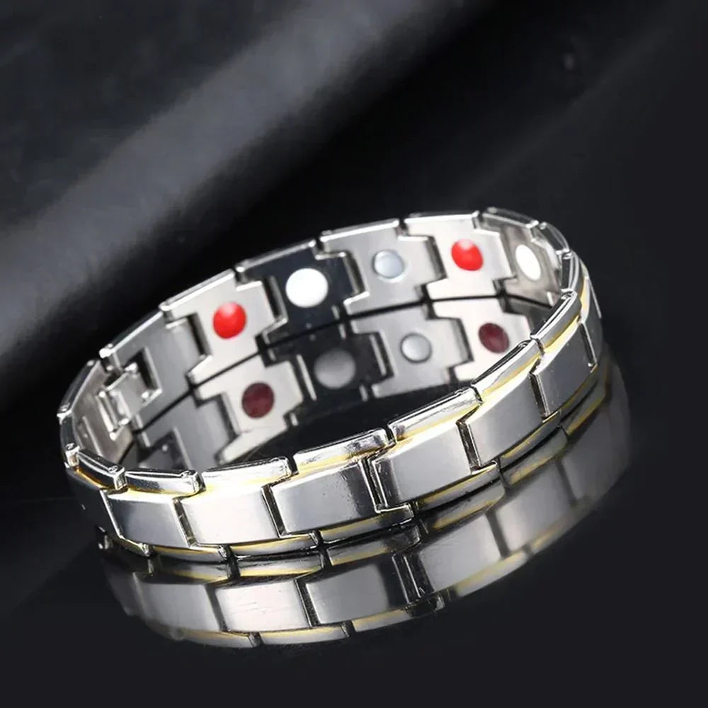 Stylisches Magnetarmband für Damen und Herren – Verstellbar und Bequem